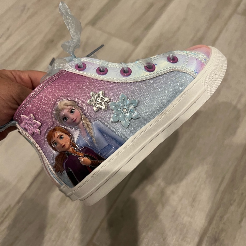 Frozen shoes